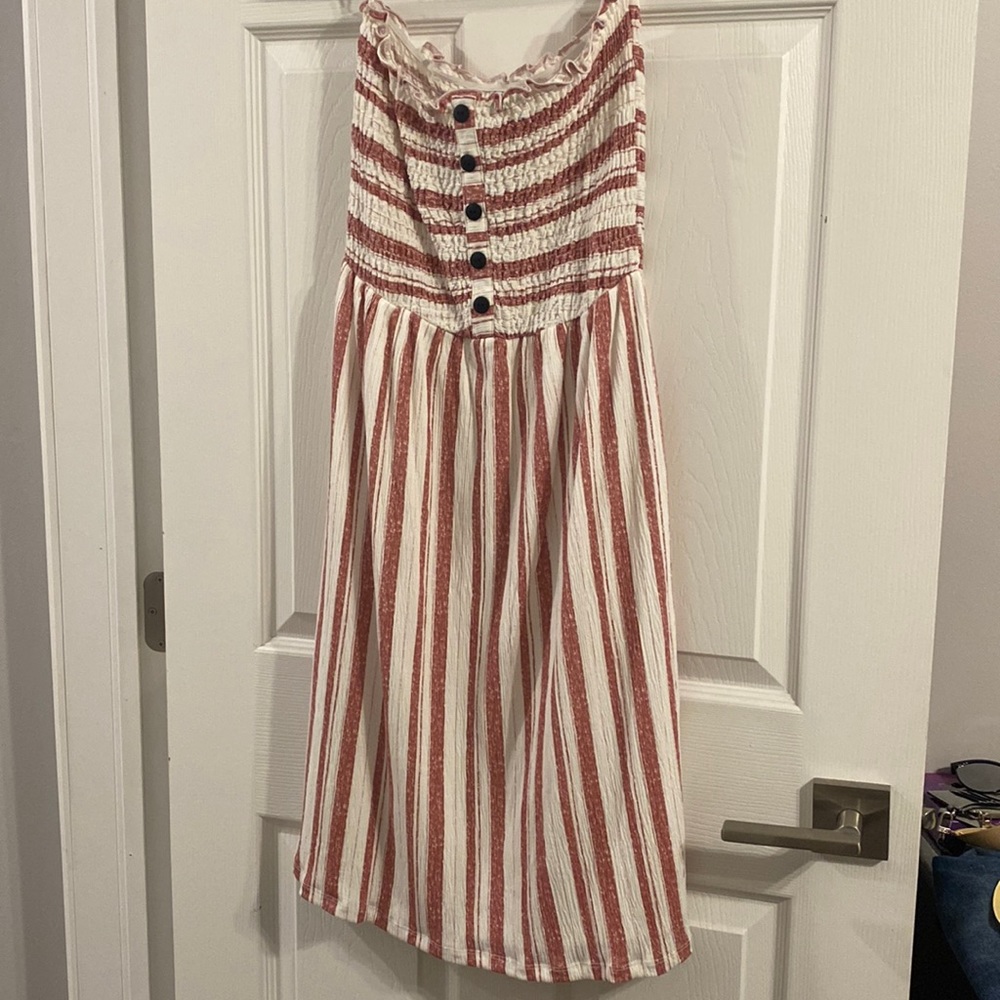 Striped sundress NWT